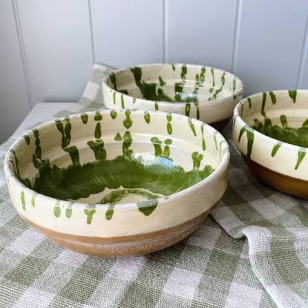 Rhubarb Pudding Bowls