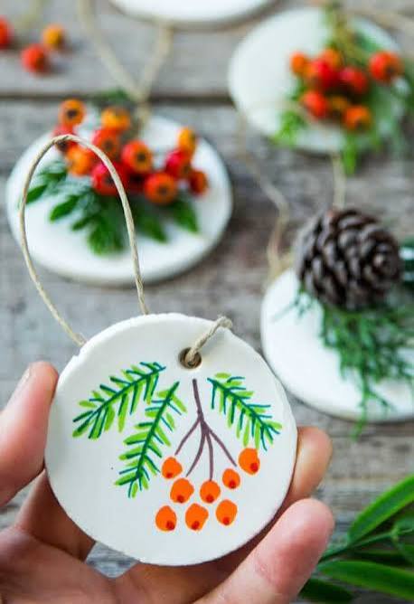 Hellebore Hanging Ornament