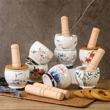 Herb Mortar And Pestle
