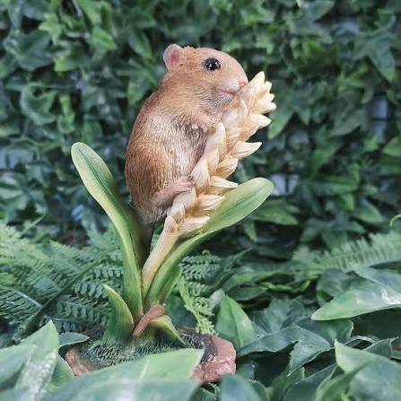 Harvest Mouse On Wheat
